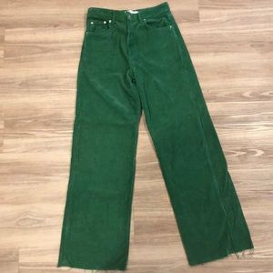 Wide Leg Corduroy Pants